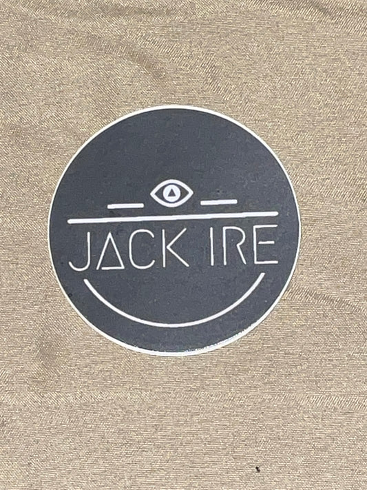 Jack Ire logo sticker